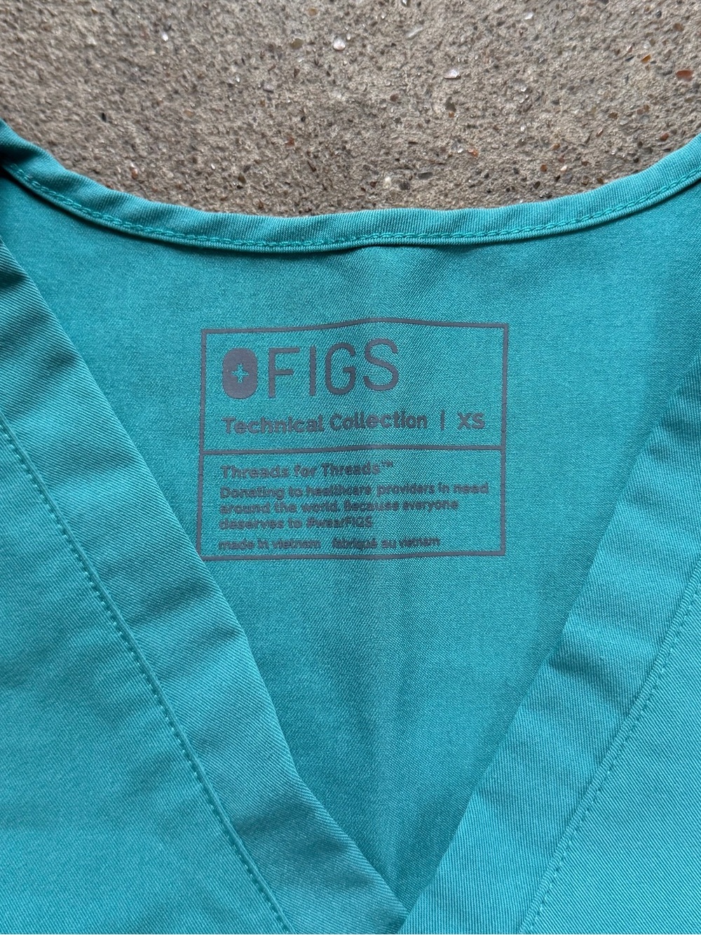 Figs Women’s Scrub Set Catarina Top Size XS Uman Jogger Size XXS/Tall Hydrogreen - Picture 7 of 12